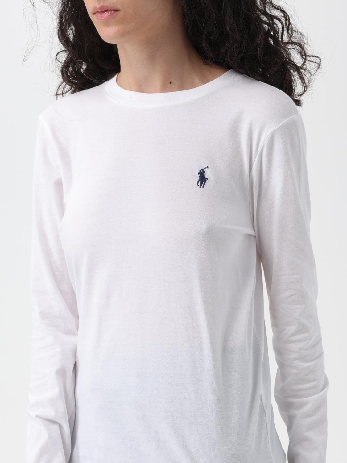 womens white ralph lauren t shirt