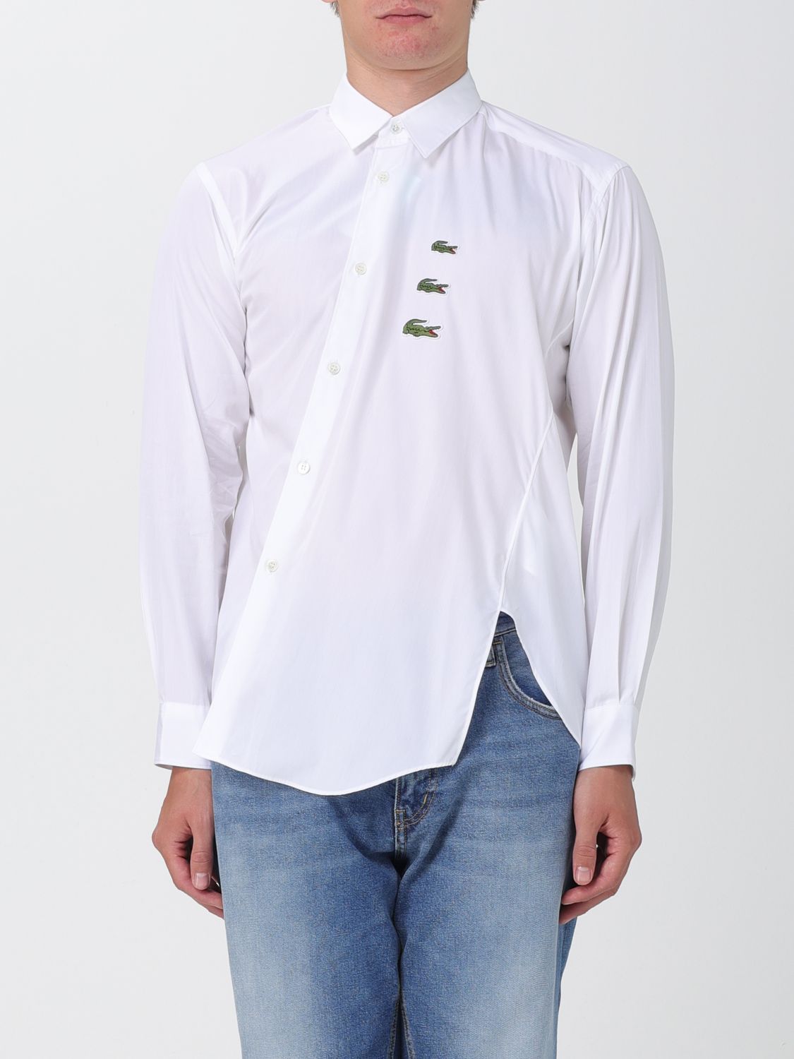 Shop Comme Des Garçons Shirt Comme Des Garcons Men Color White