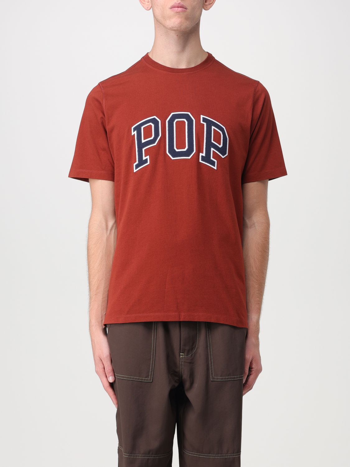 t-shirt pop trading company men colour red
