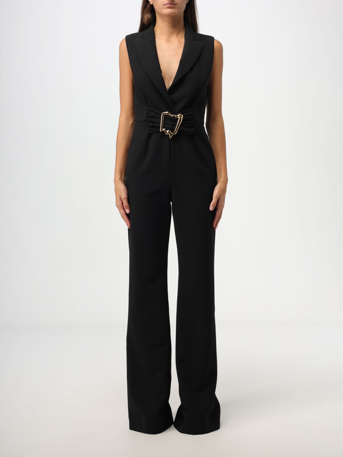 Moschino Couture Jumpsuits  Woman In Black