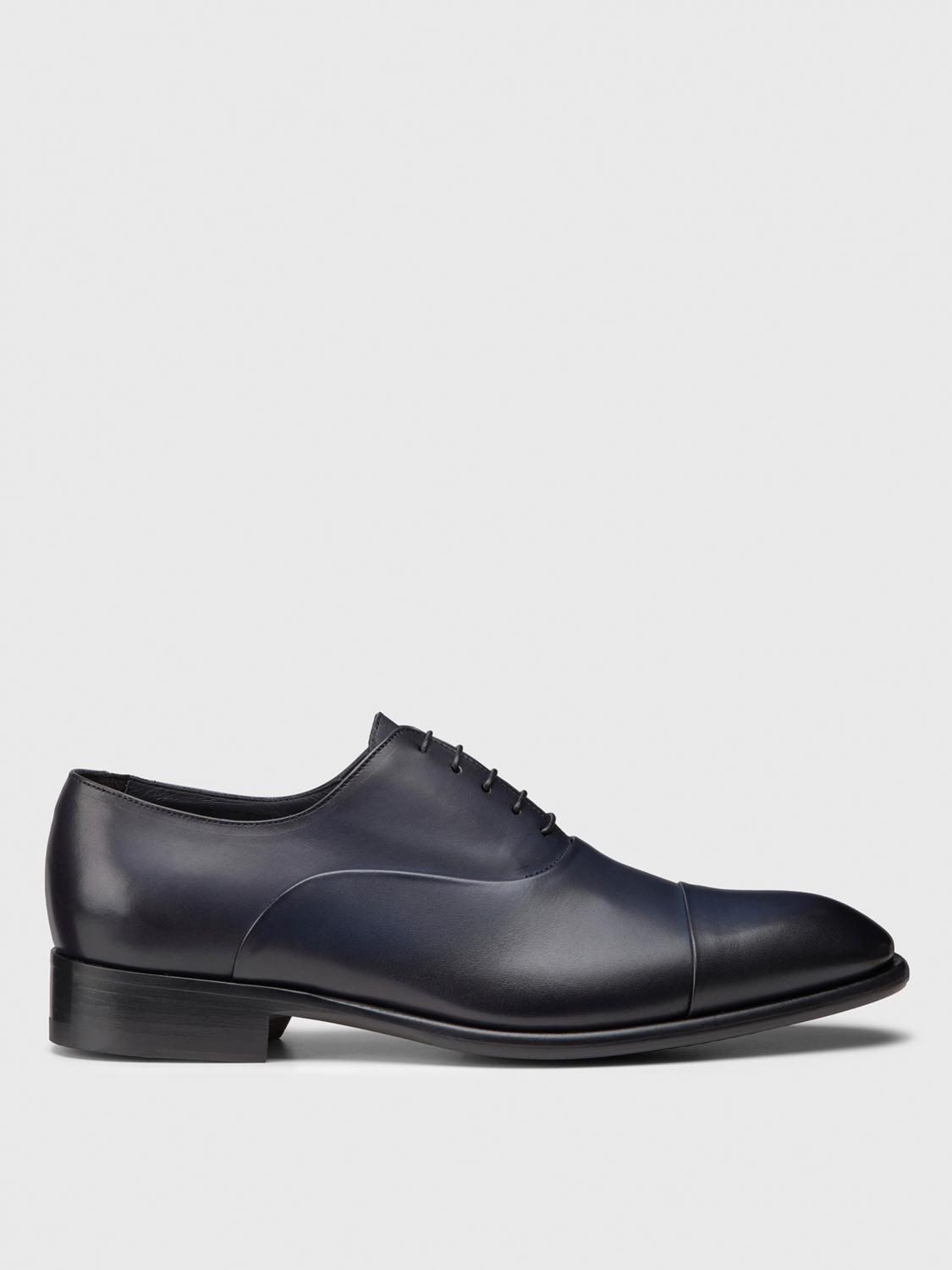Doucal's Brogue Shoes  Men Color Blue In Blau