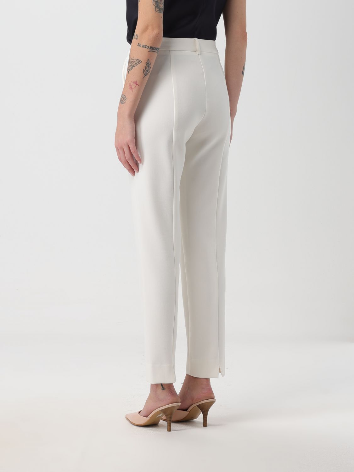 Topshop white outlet trousers