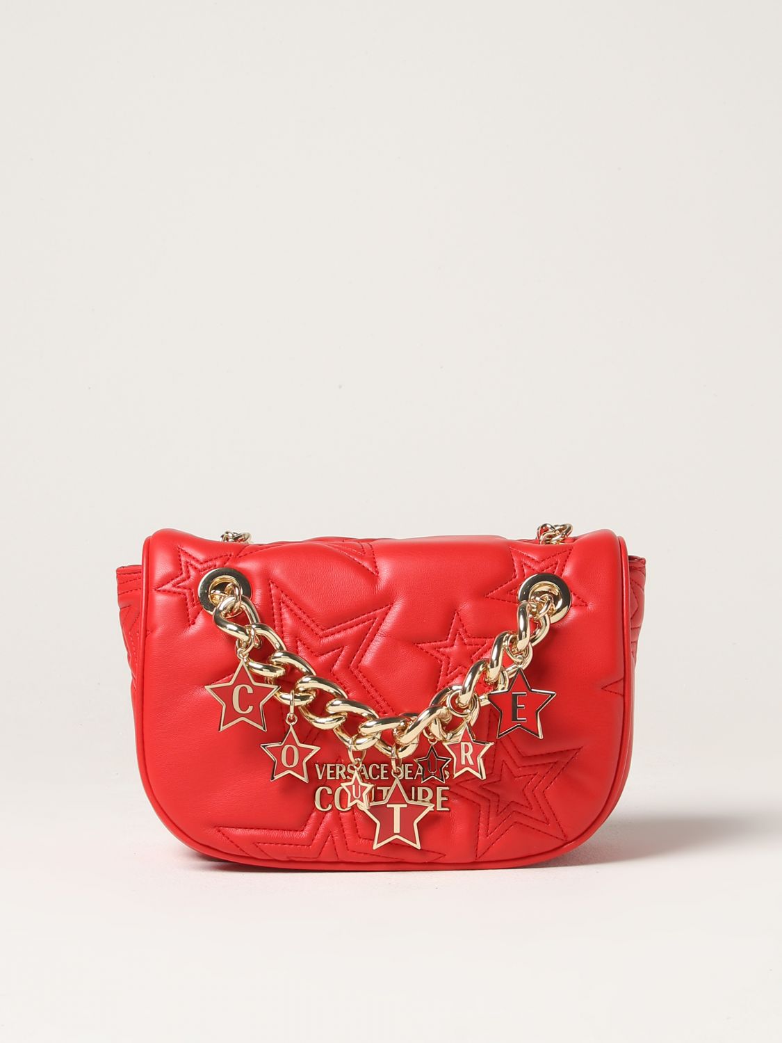 Versace Jeans Couture Crossbody Bags  Woman Color Red