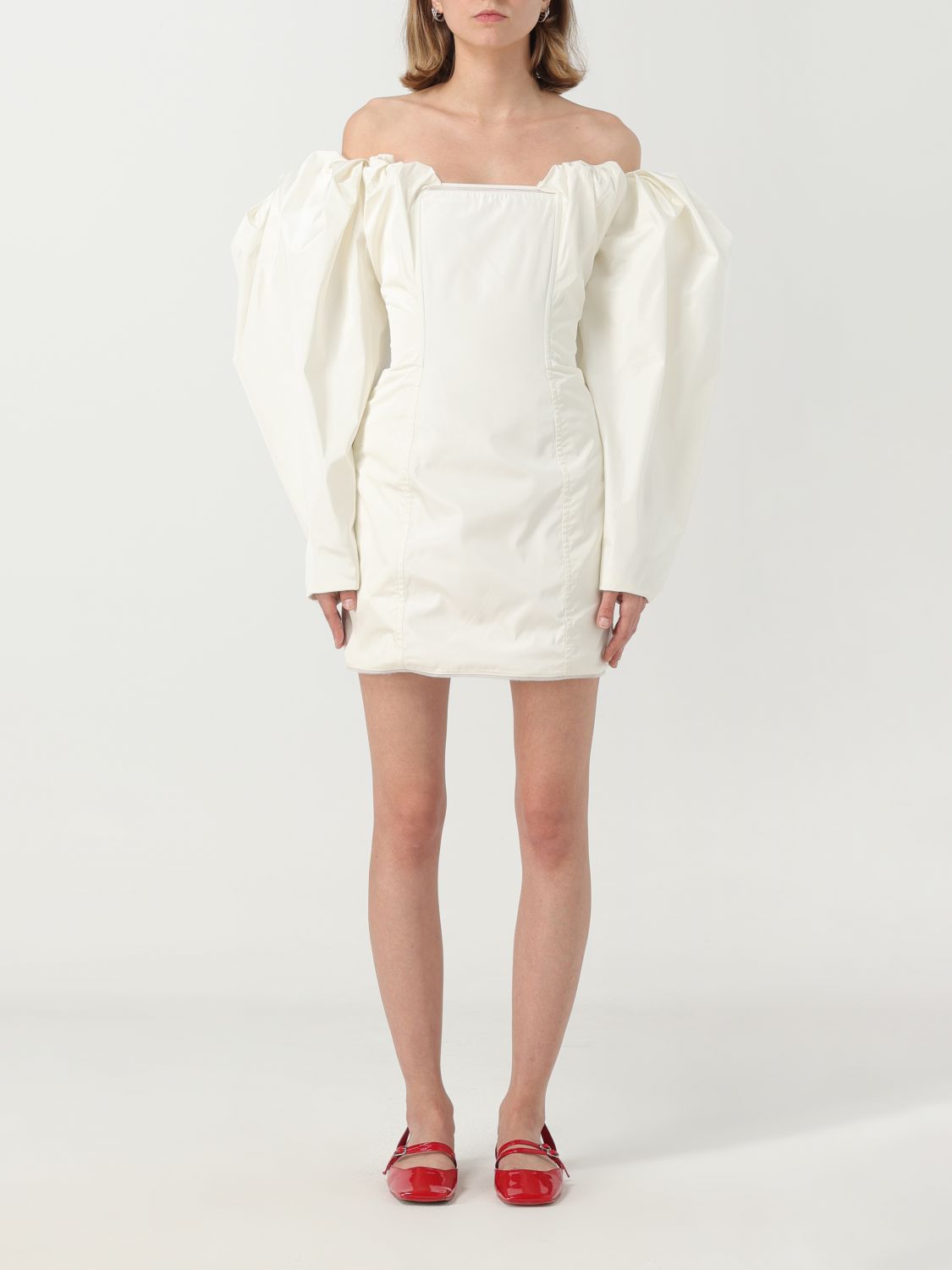 Jacquemus Kleid  Damen Farbe Weiss In White