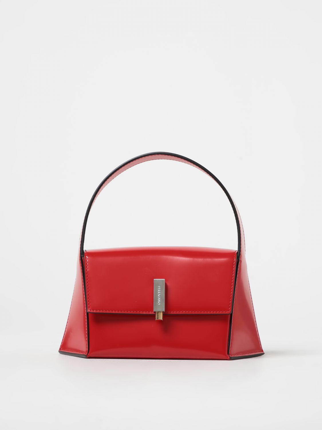 Ferragamo Handbag  Woman In Red