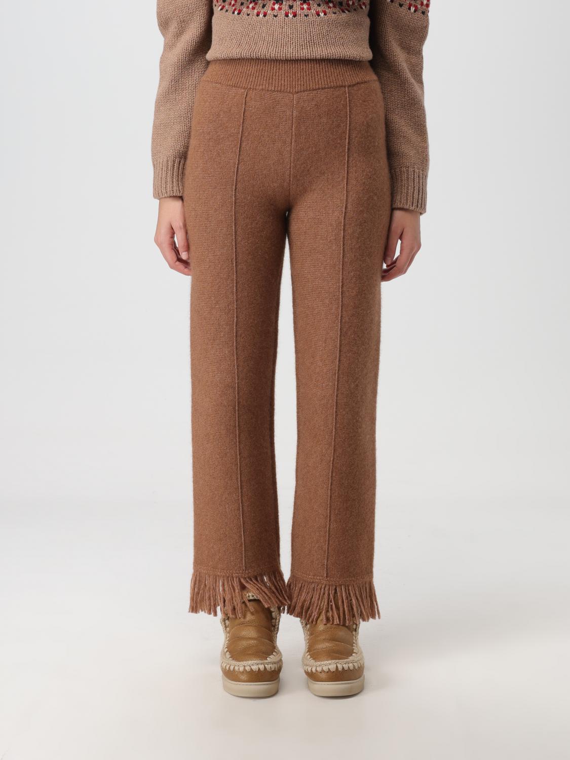 Trousers ALANUI Woman colour Brown