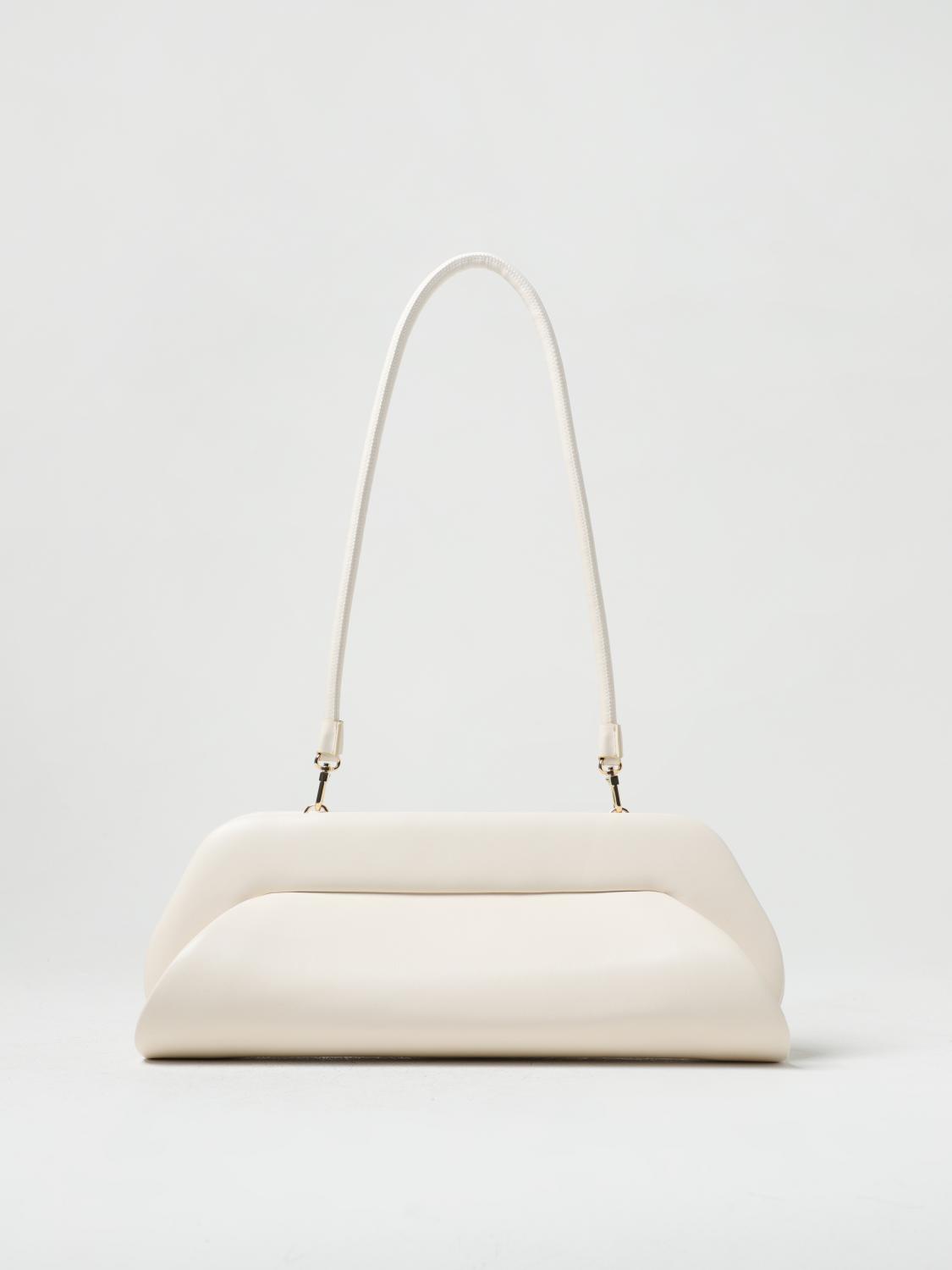 Themoirè Shoulder Bag  Woman Color White