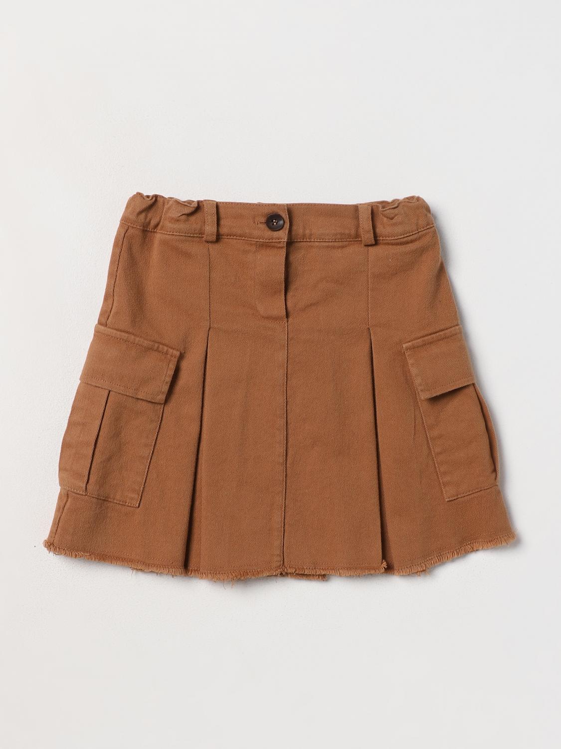 Zhoe & Tobiah Skirt  Kids Color Brown