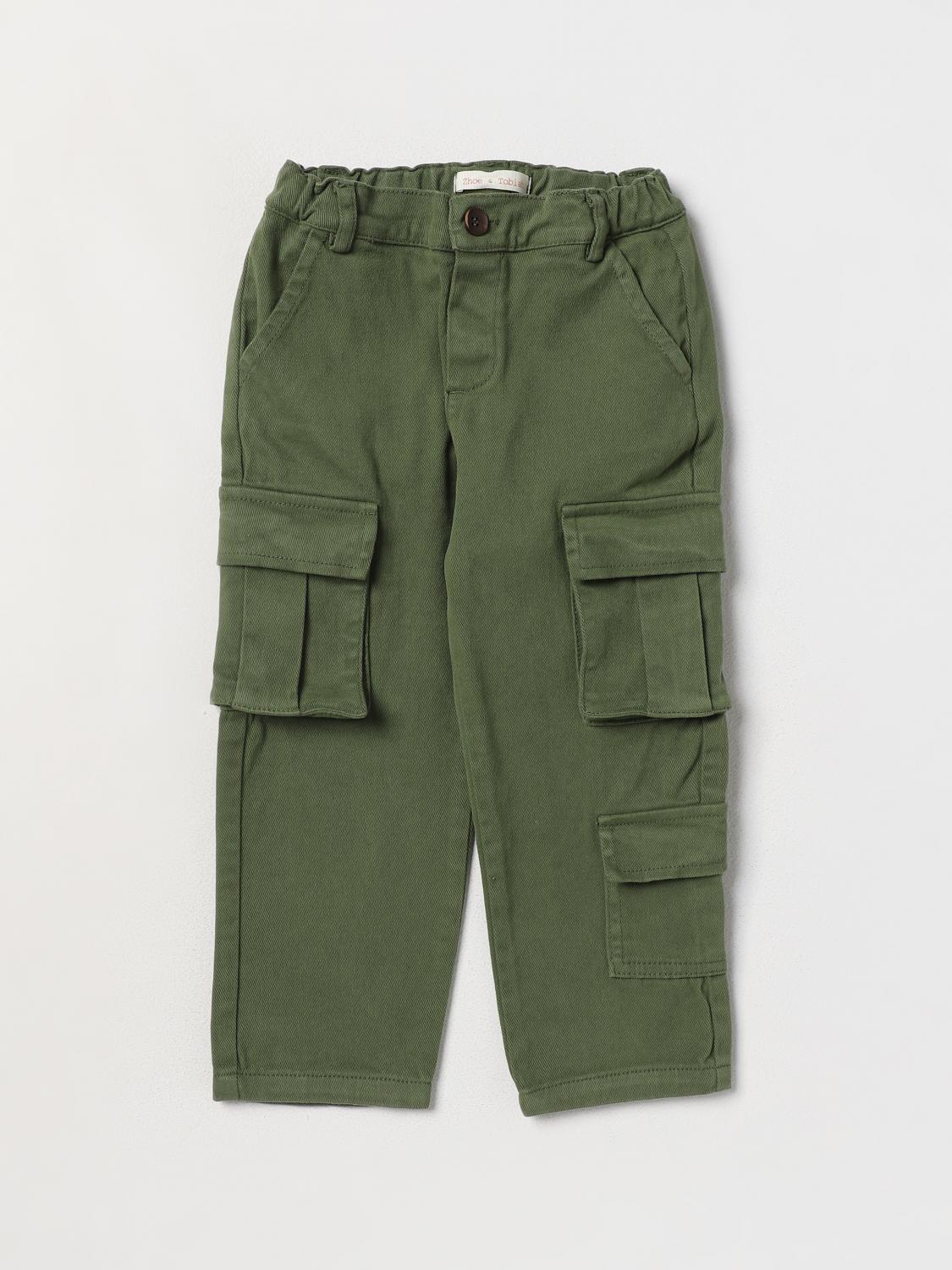 Zhoe & Tobiah Pants  Kids Color Green