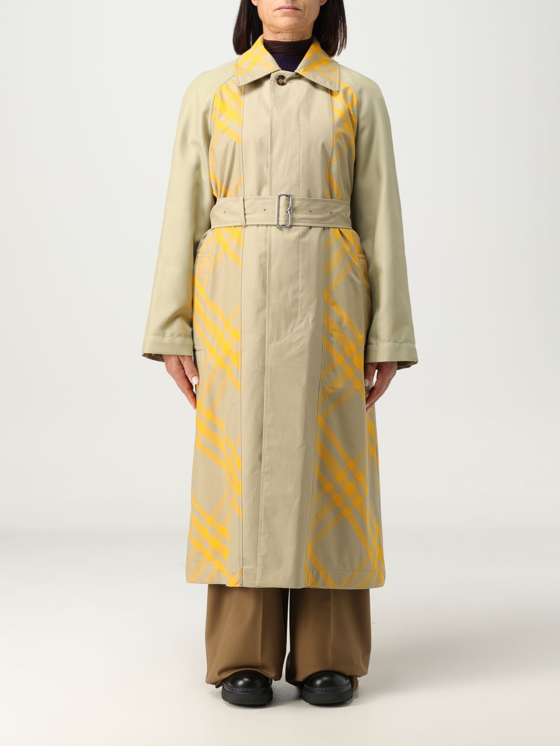 Shop Burberry Trench Coat  Woman Color Fa01