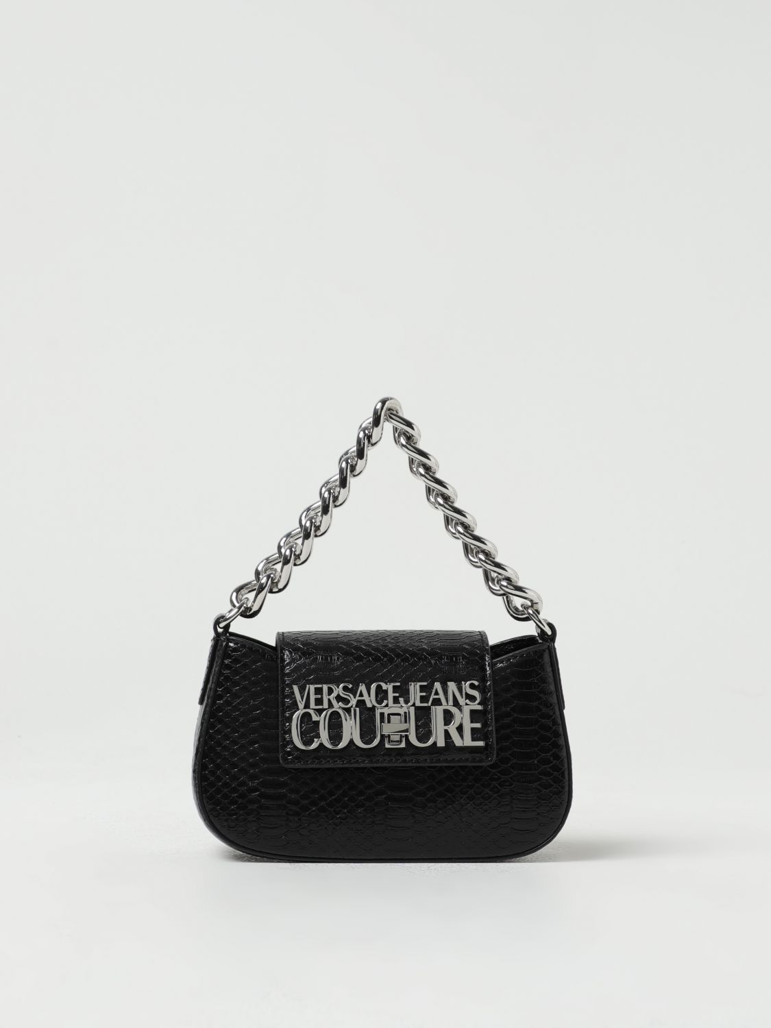 Versace Jeans Couture Shoulder Bag  Woman In Black