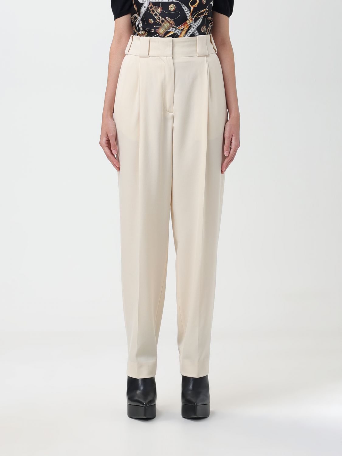 Moschino Couture Pants  Woman Color White