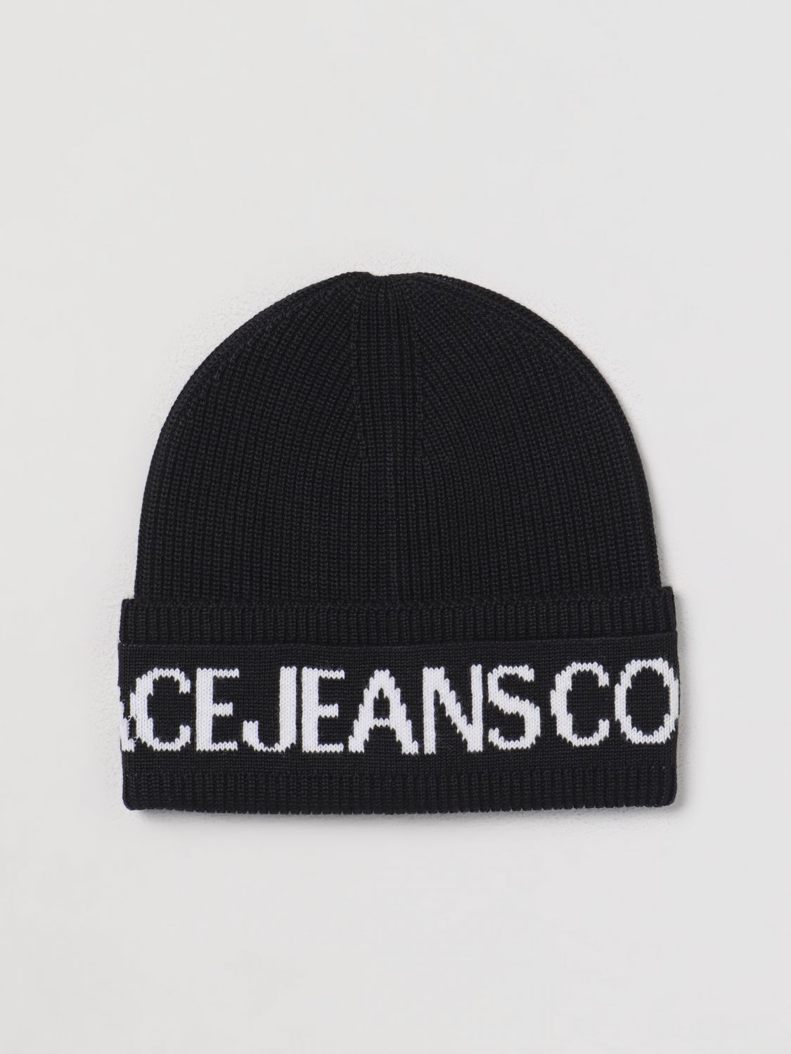 VERSACE VERSACE JEANS COUTURE hat in wool blend　VERSACE JEANS COUTURE ウール ブレンド ハット