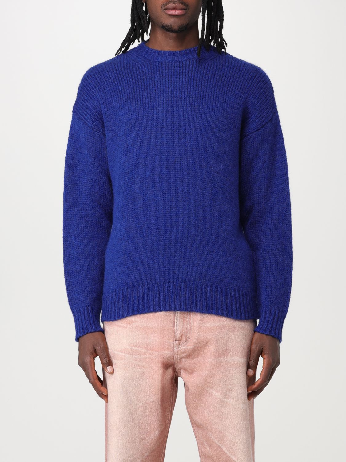 Roberto Collina Sweater  Men Color Blue