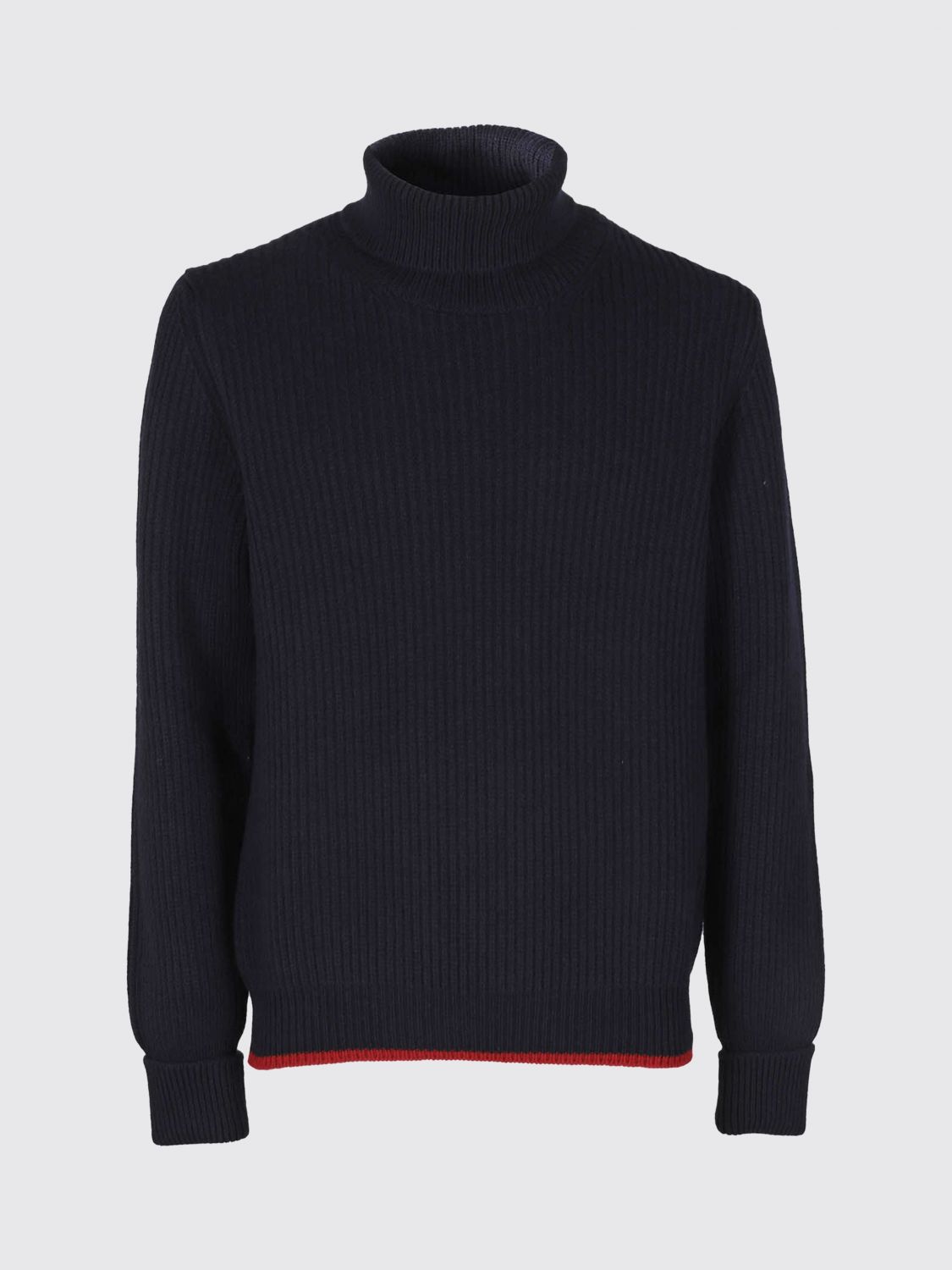 Fay Blue-colored Archive Sweater In Black