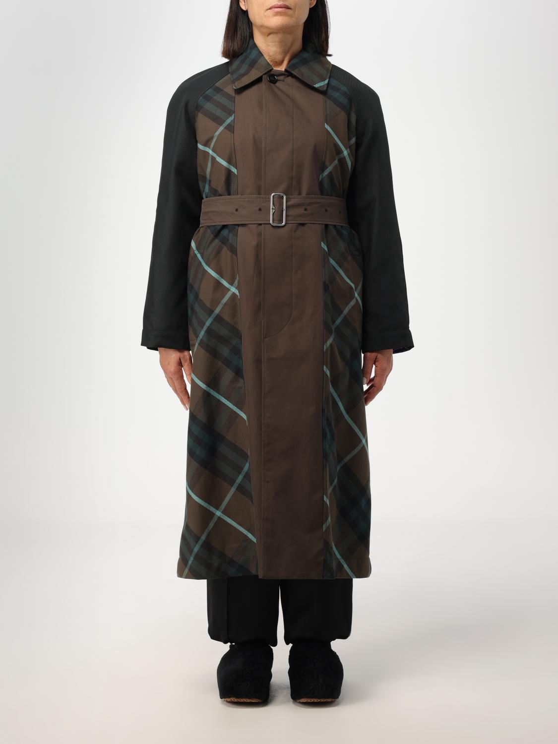 Burberry clearance tartan coat