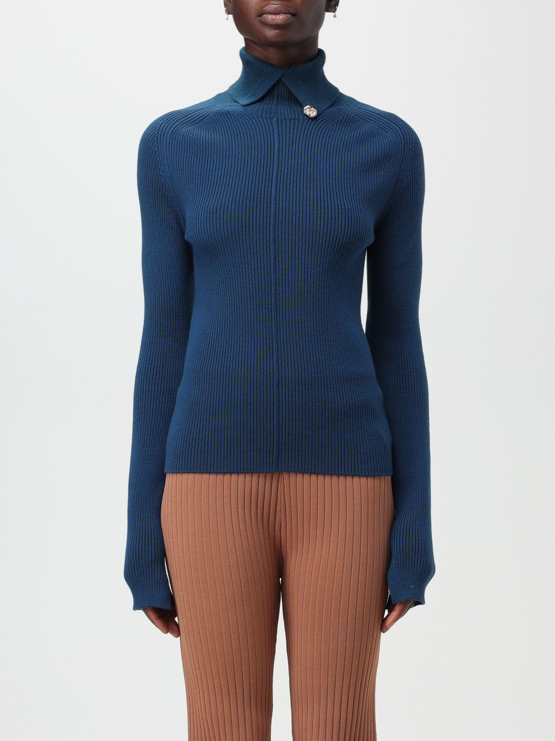 Shop Lanvin Sweater  Woman Color Sapphire