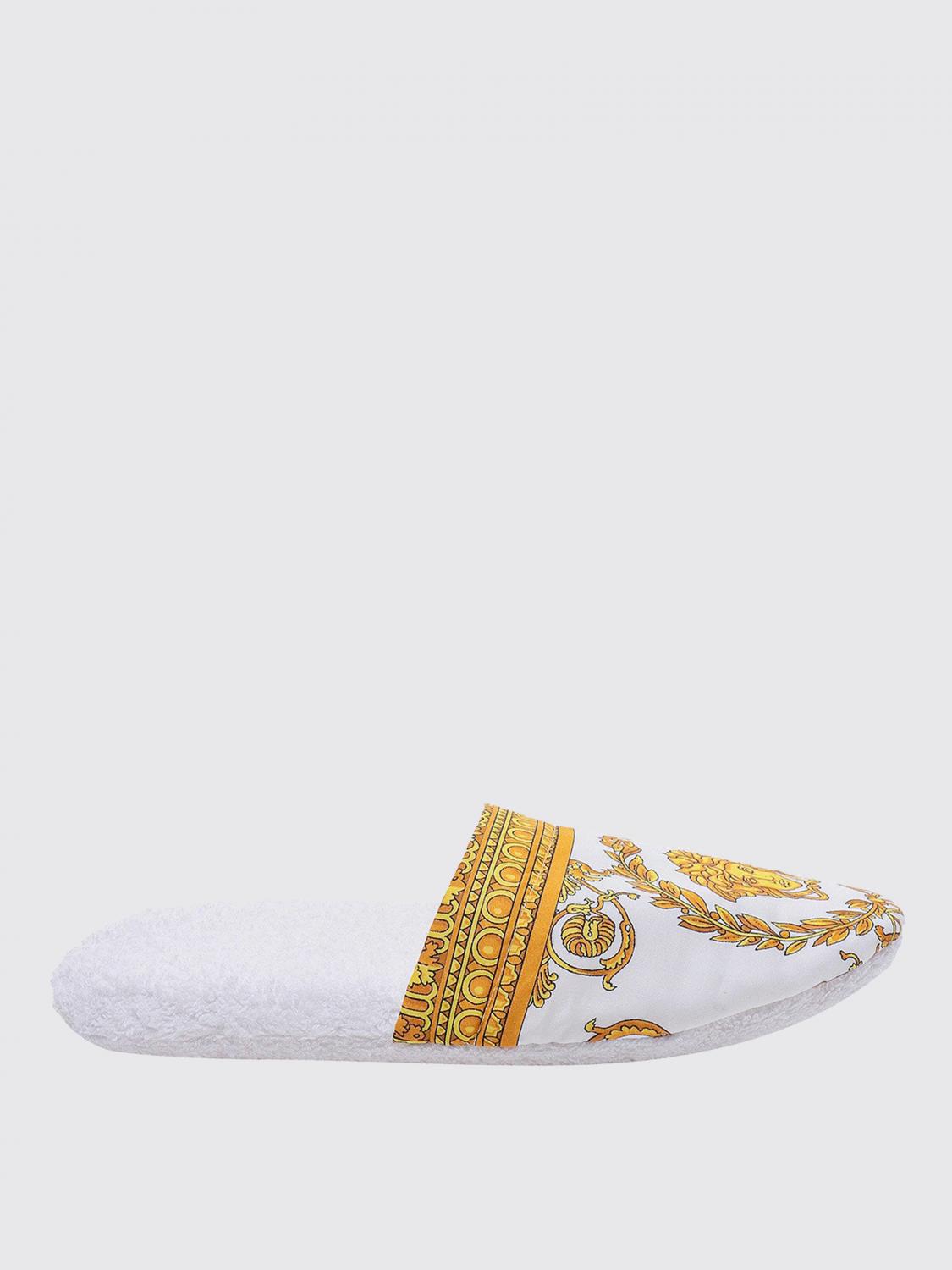 Versace Home Slipper In White