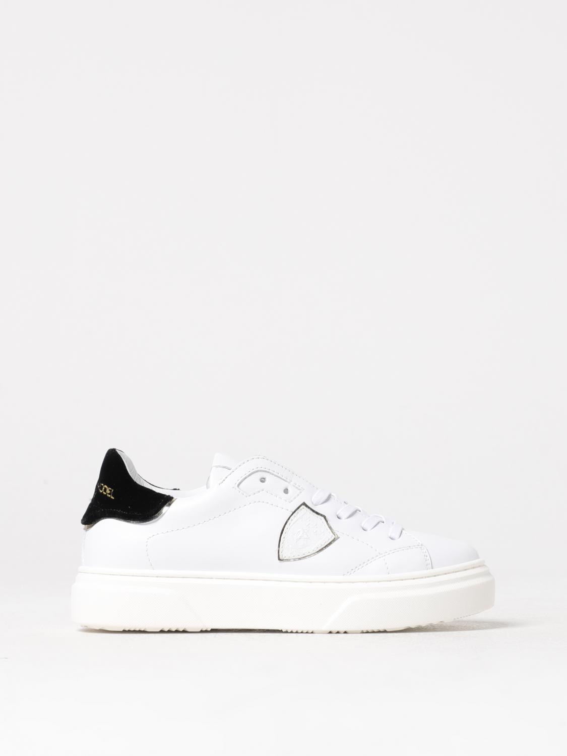 Philippe Model Junior Sneakers Kids Color White In Bianco