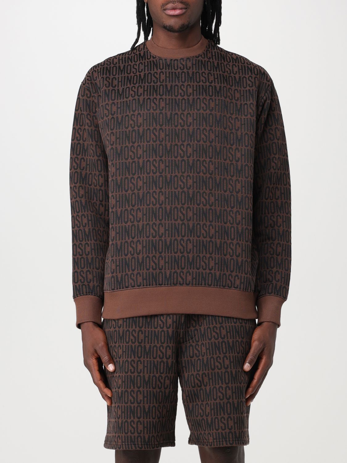 Moschino Couture Sweatshirt  Herren Farbe Braun In Brown