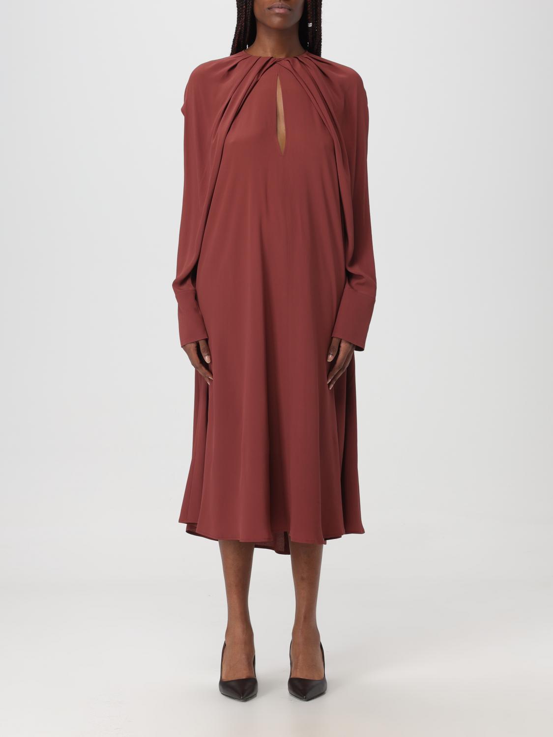 Erika Cavallini Dress  Woman In Brown