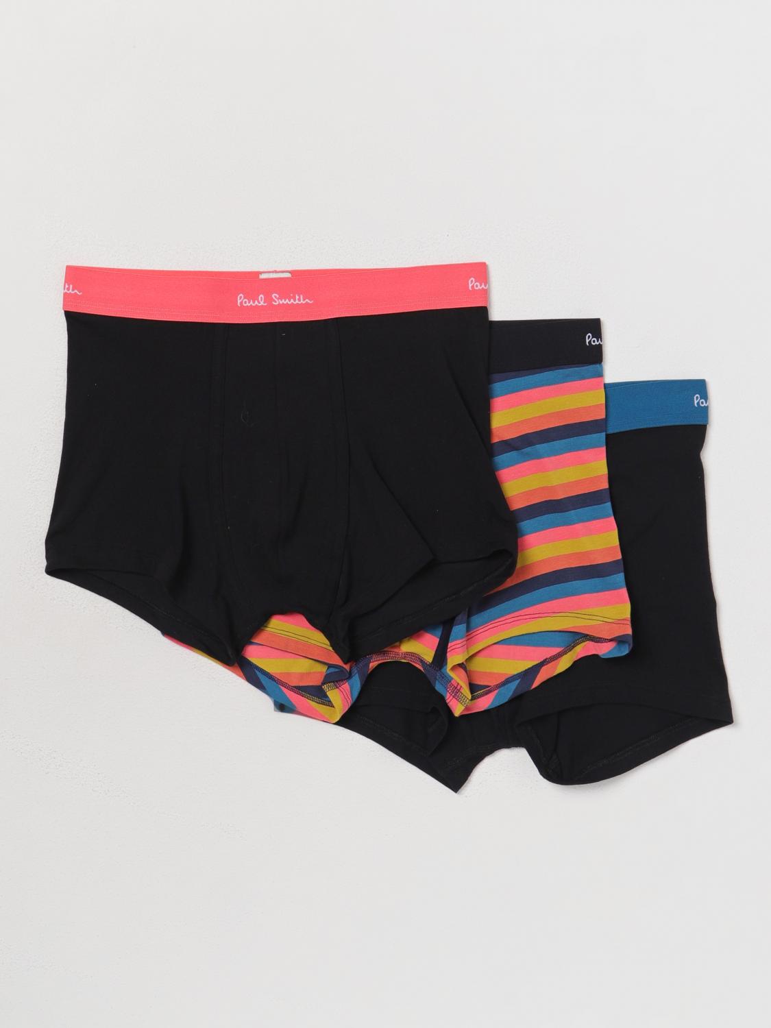 Paul Smith Confenzione Of Three Cotton Briefs With Logo In Black