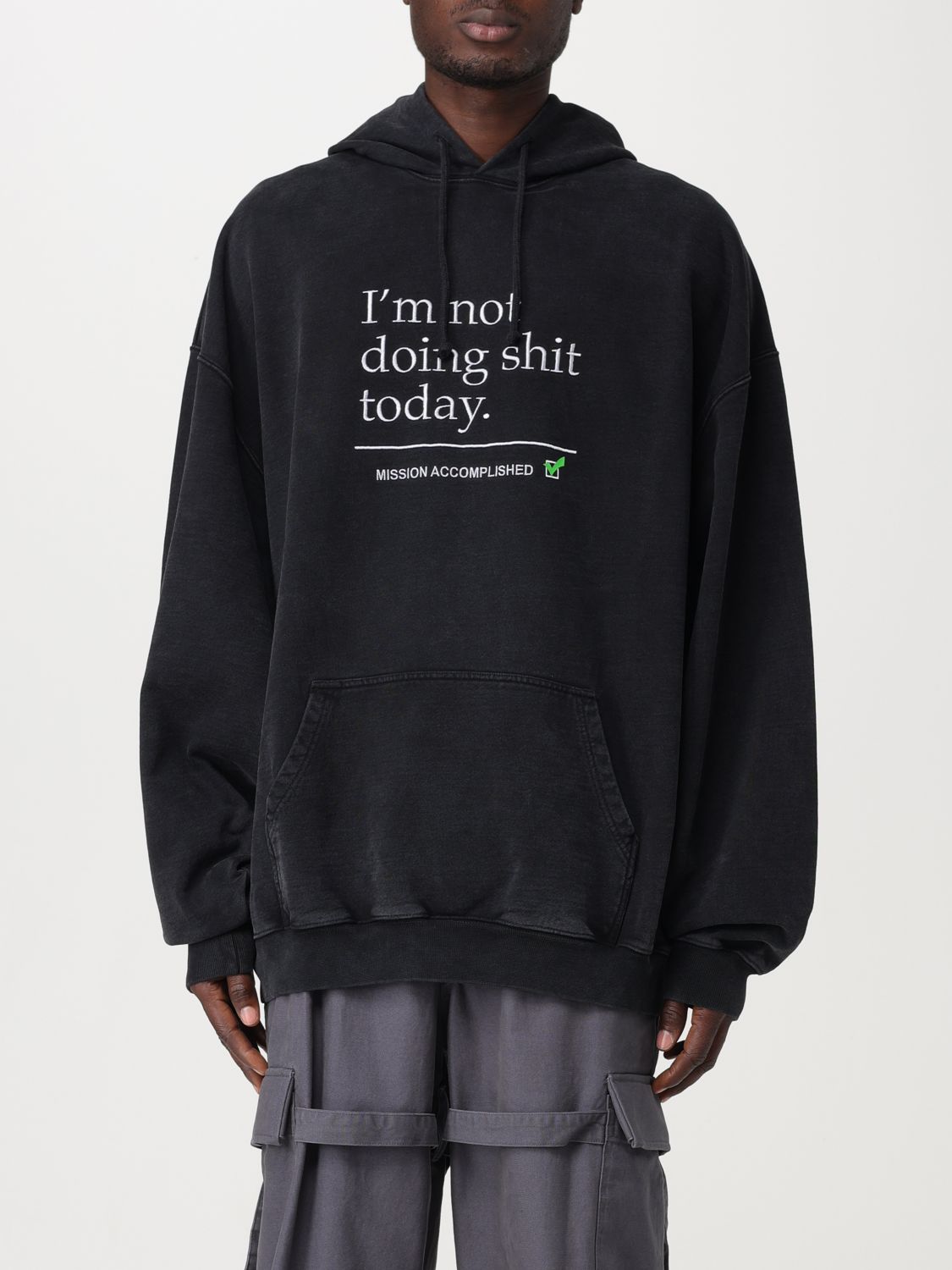Vetements Sweatshirt  Herren Farbe Schwarz In Black