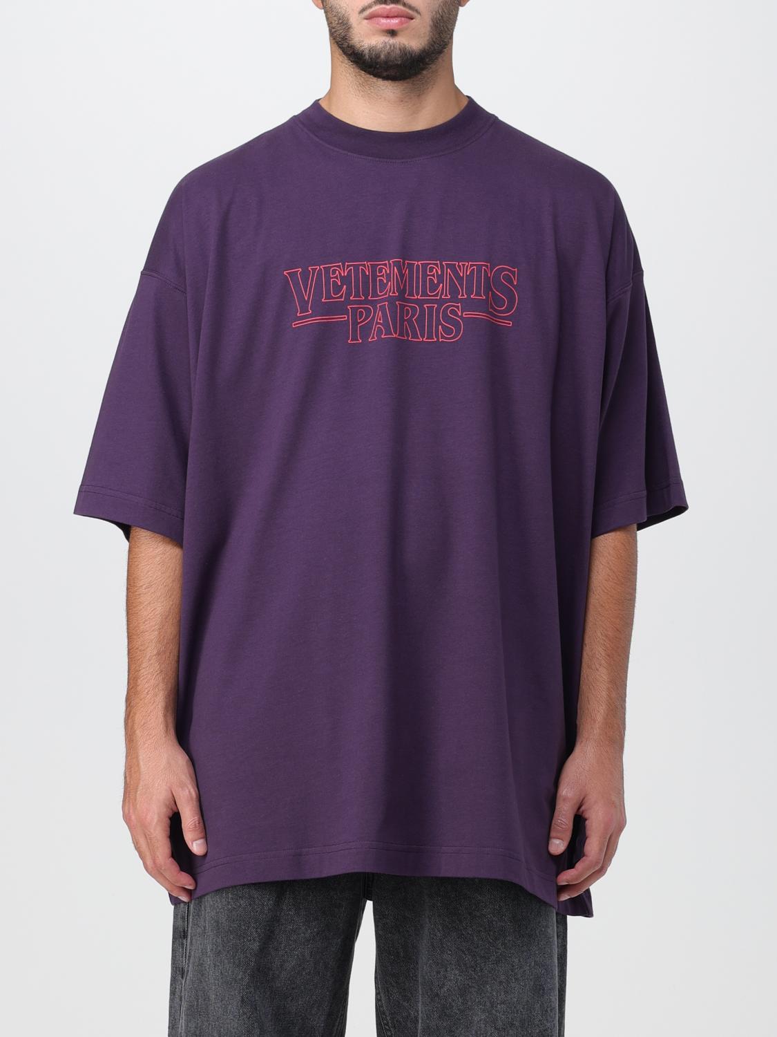 Vetements T-shirt  Herren Farbe Violett