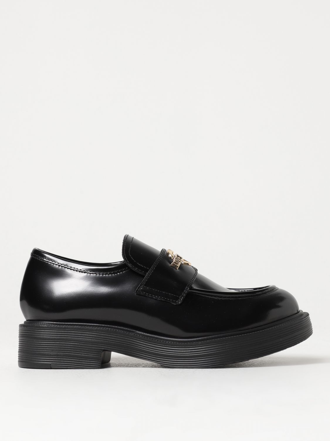 Love Moschino Loafers  Woman In Black