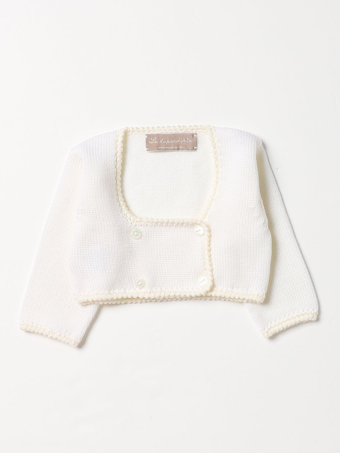 La Stupenderia Babies' Pullover  Kinder Farbe Weiss In White