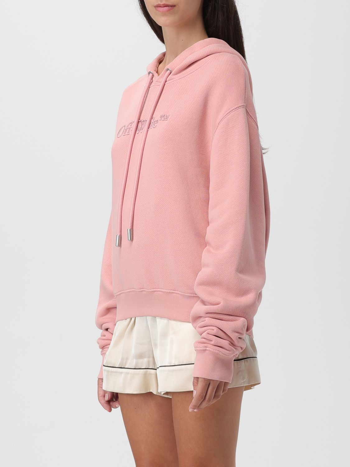 Felpa off white on sale rosa