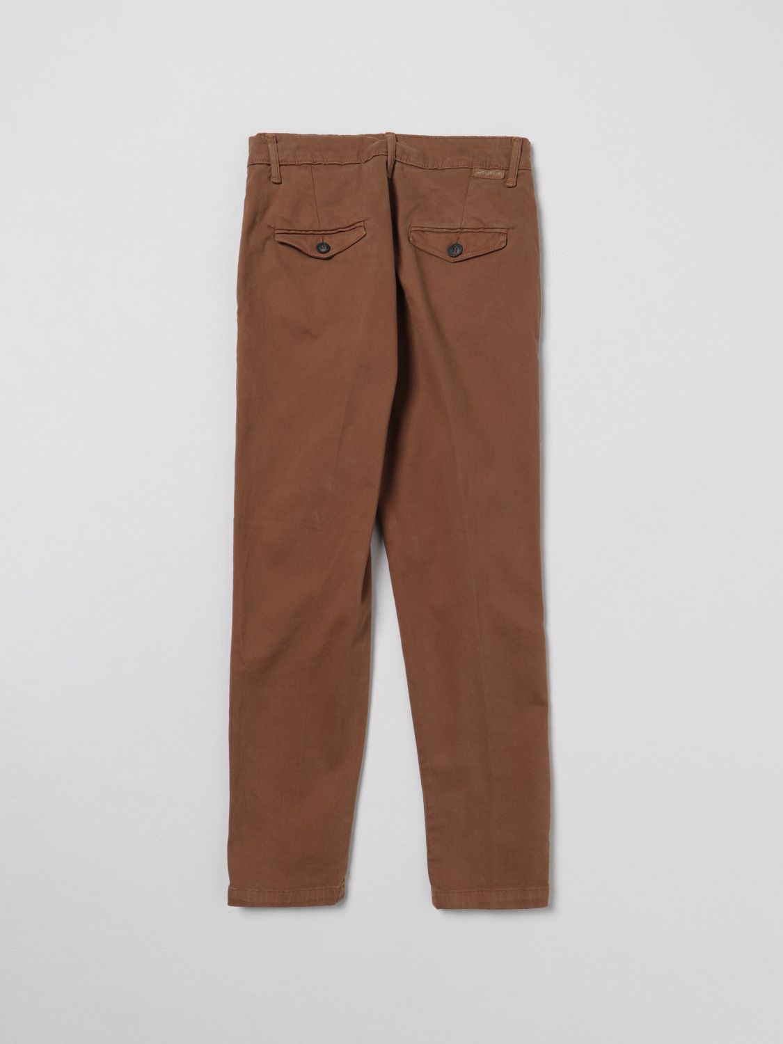 Jeckerson children's trousers with patches Camel