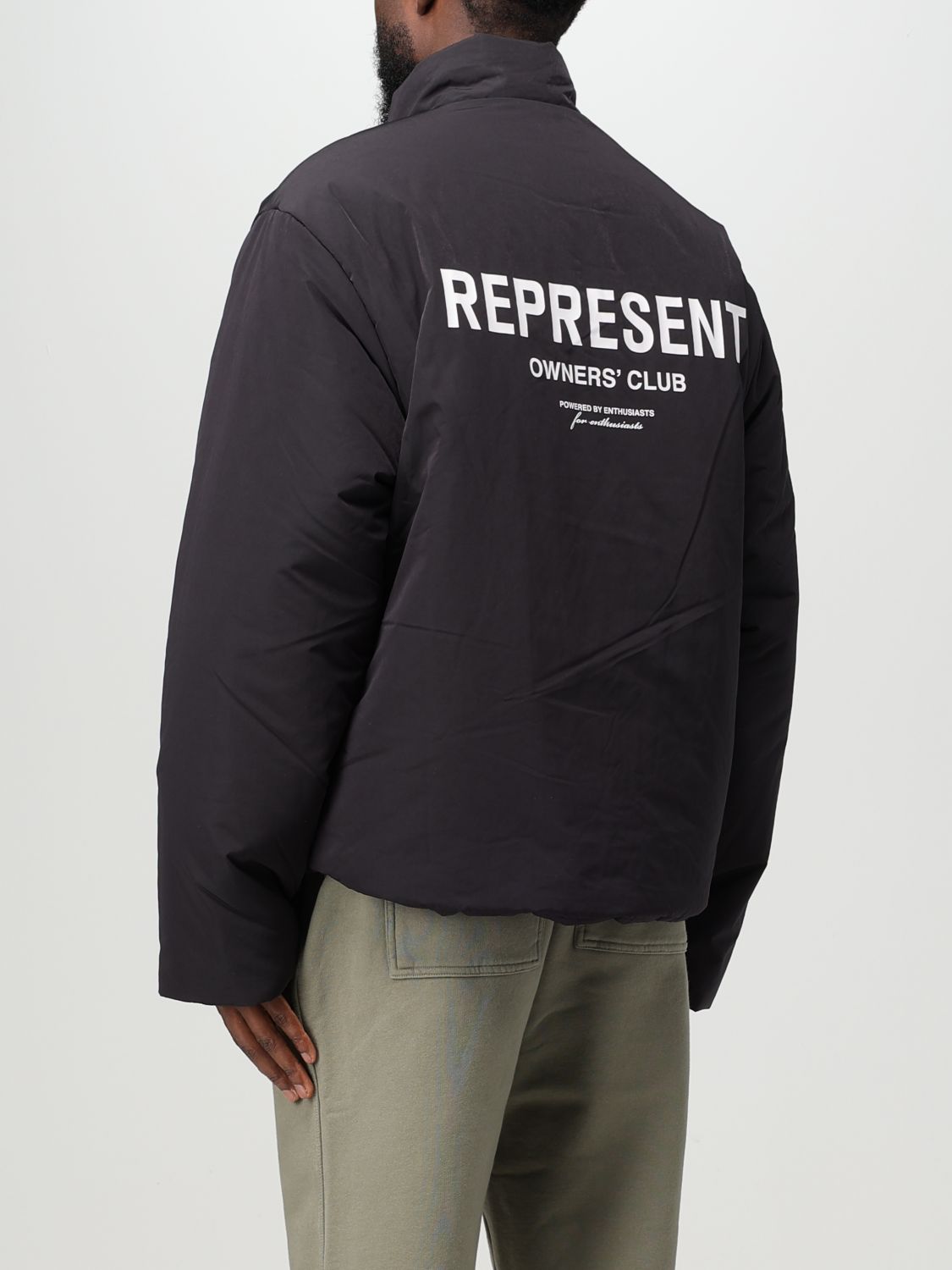 REPRESENT: jacket for man - Black | Represent jacket MP1006 online