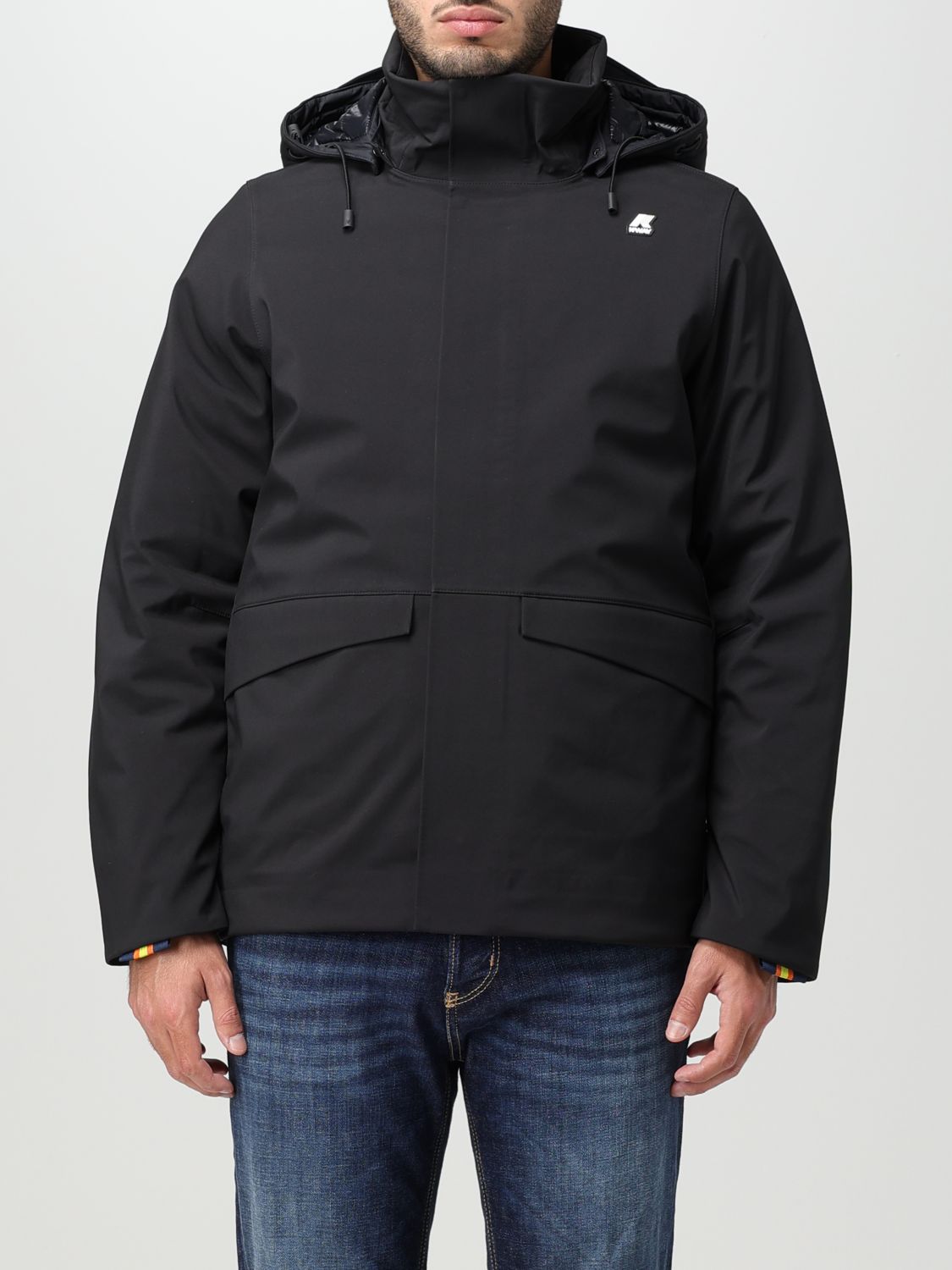 Jacket K-WAY Men colour Black