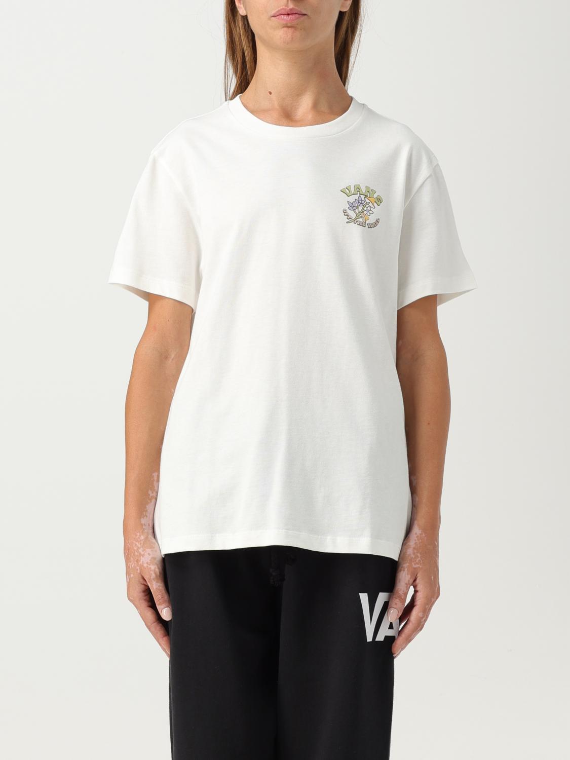 T shirt shop vans femme jaune