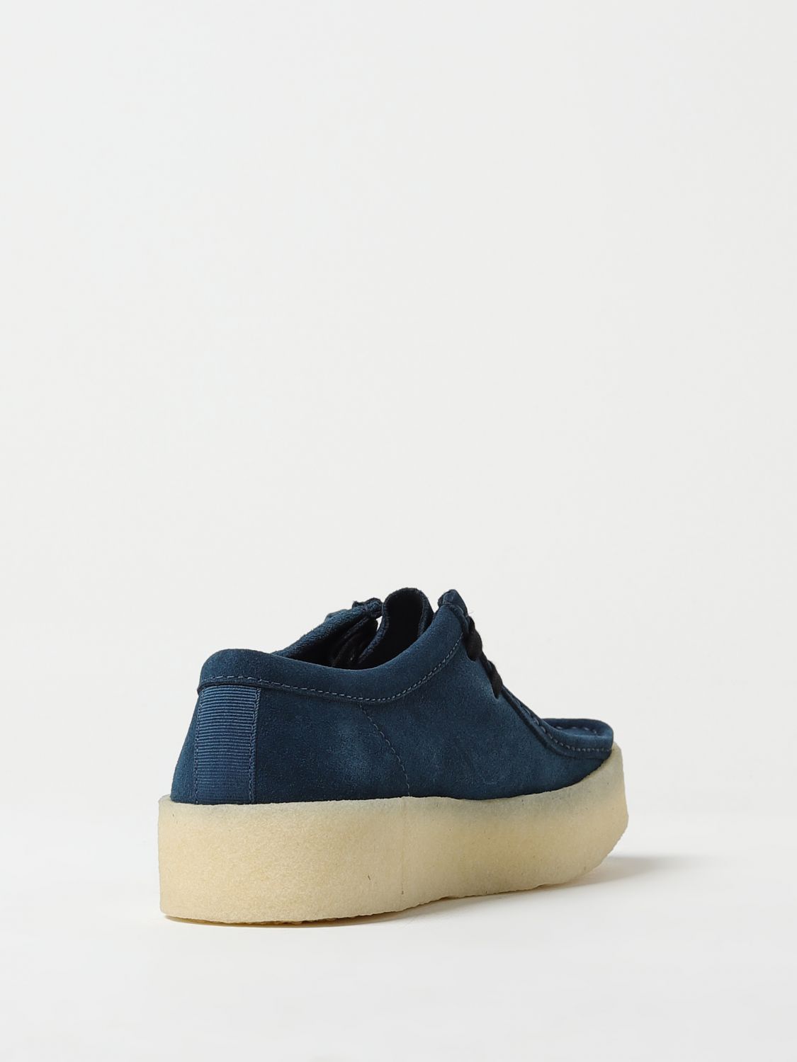 CLARKS ORIGINALS: Zapatos abotinados para hombre, Azul Oscuro  Zapatos  Abotinados Clarks Originals 26155571 en línea en