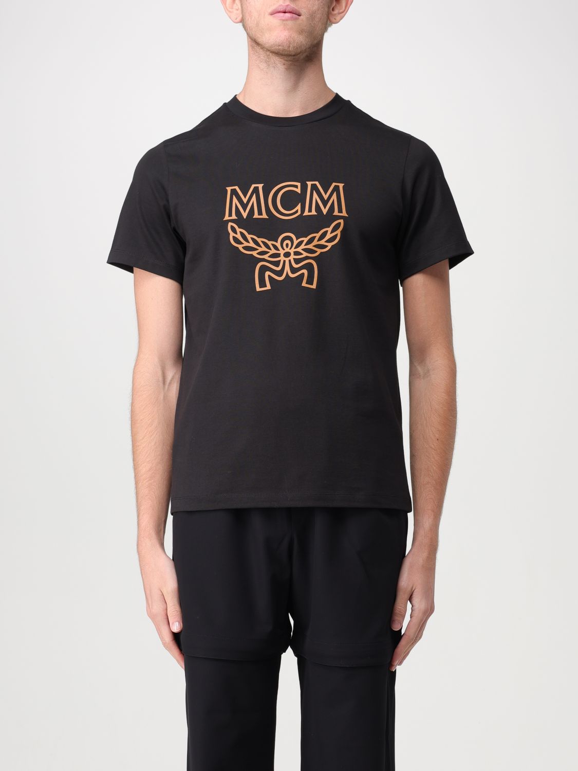 Mcm T-shirt  Herren Farbe Schwarz In Black