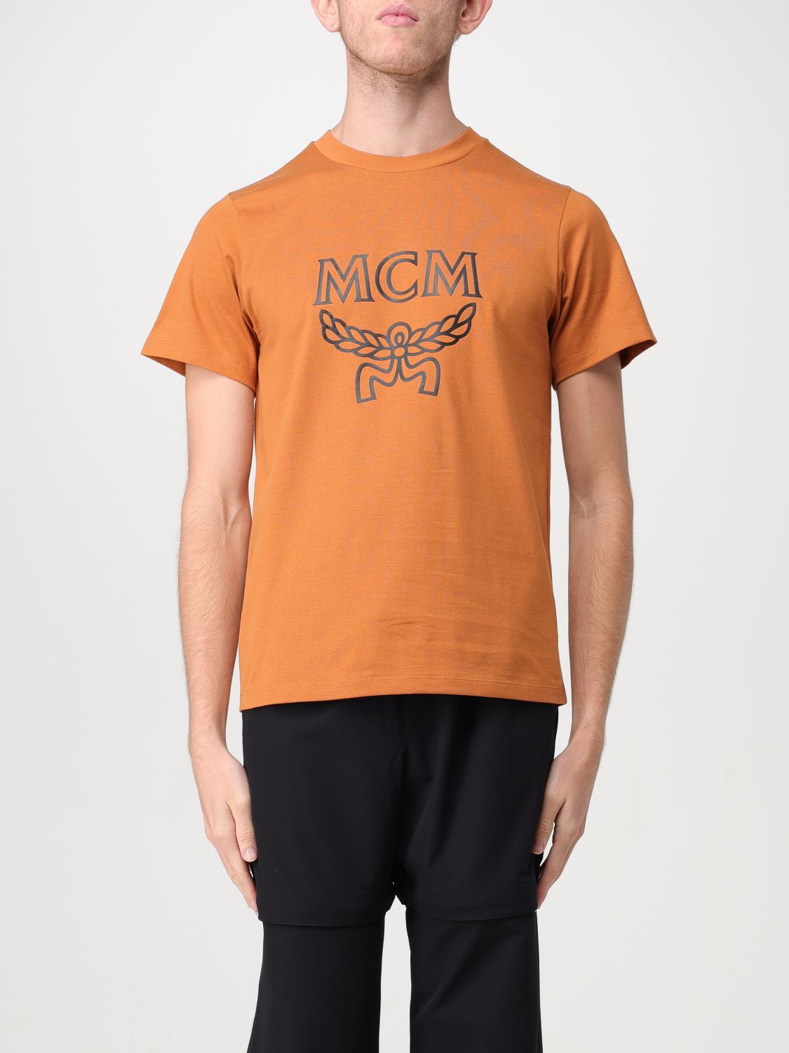 MCM T恤 MCM 男士 颜色 橙色,F00242004