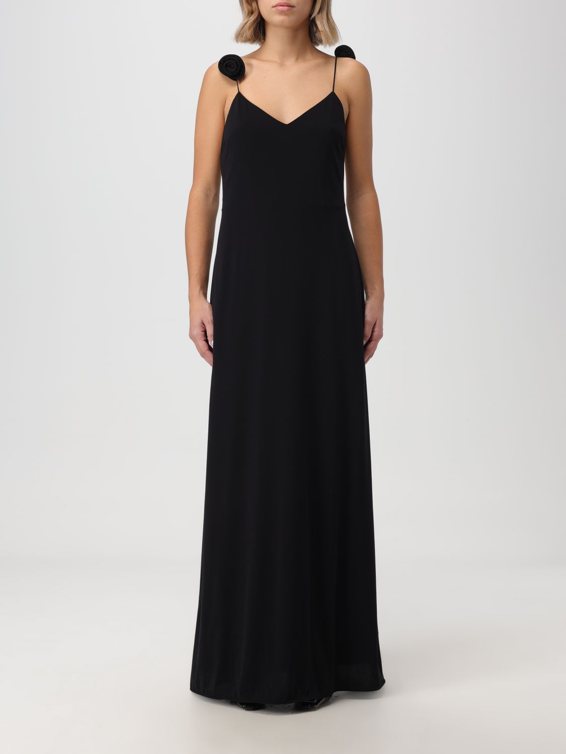 Shop Magda Butrym Dress  Woman Color Black