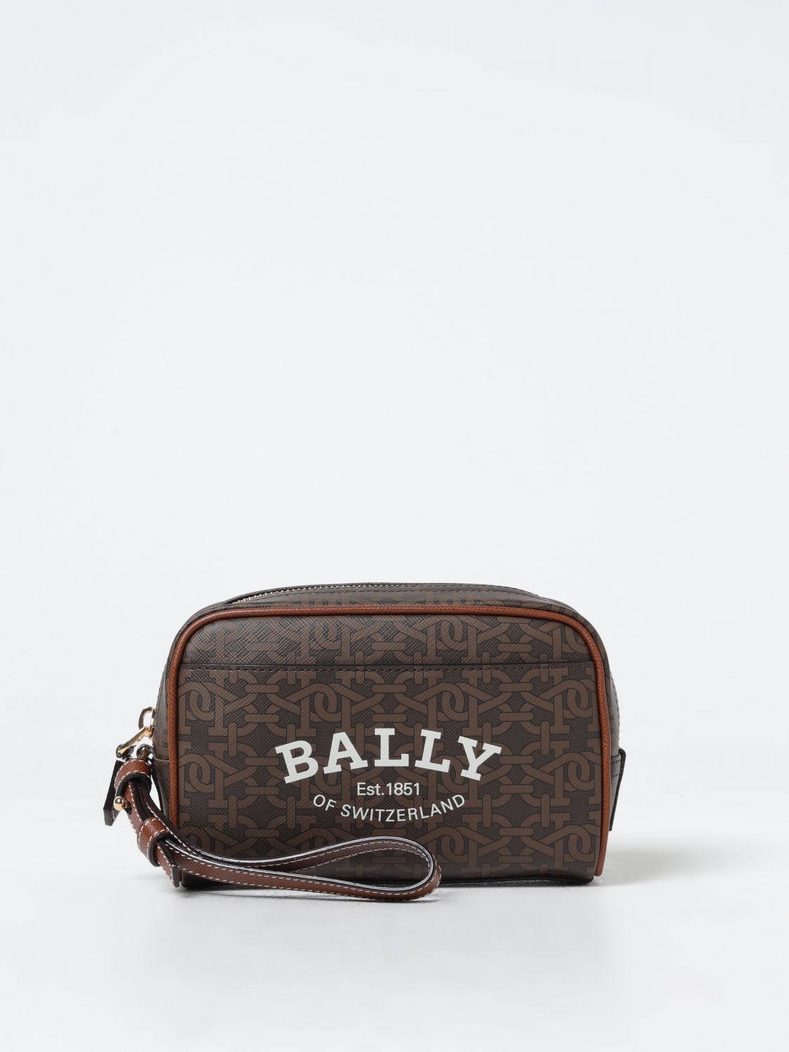 Bally Cosmetic Case  Woman In Brown