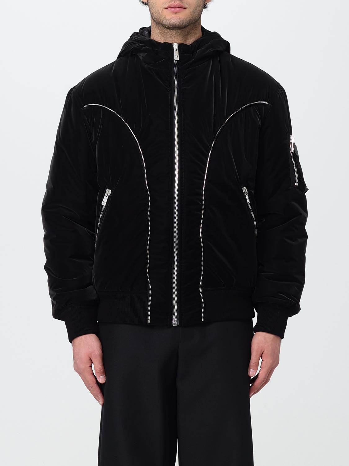 Shop Versace Jacket  Men Color Black