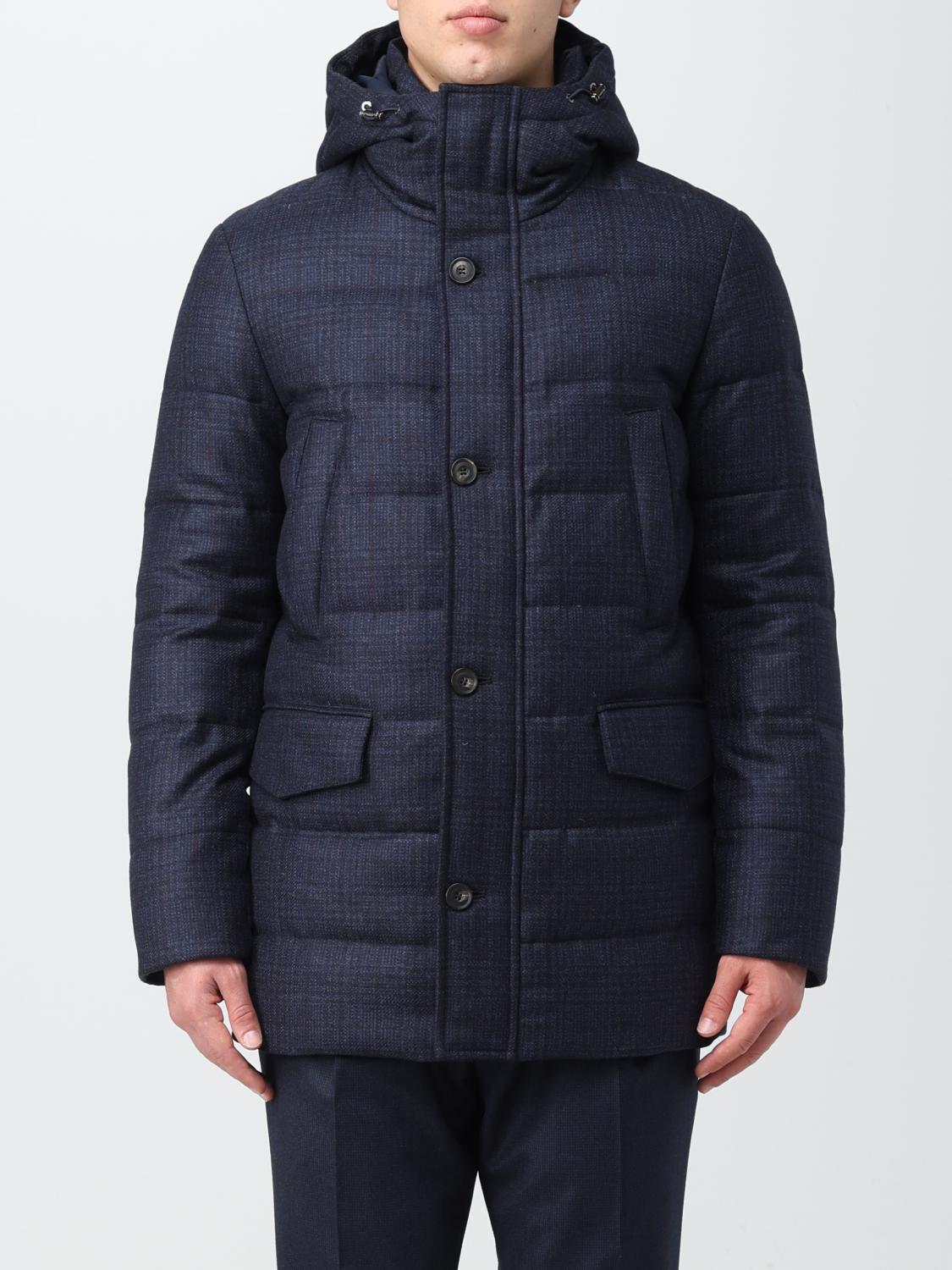 外套 CORNELIANI 男士 颜色 蓝色