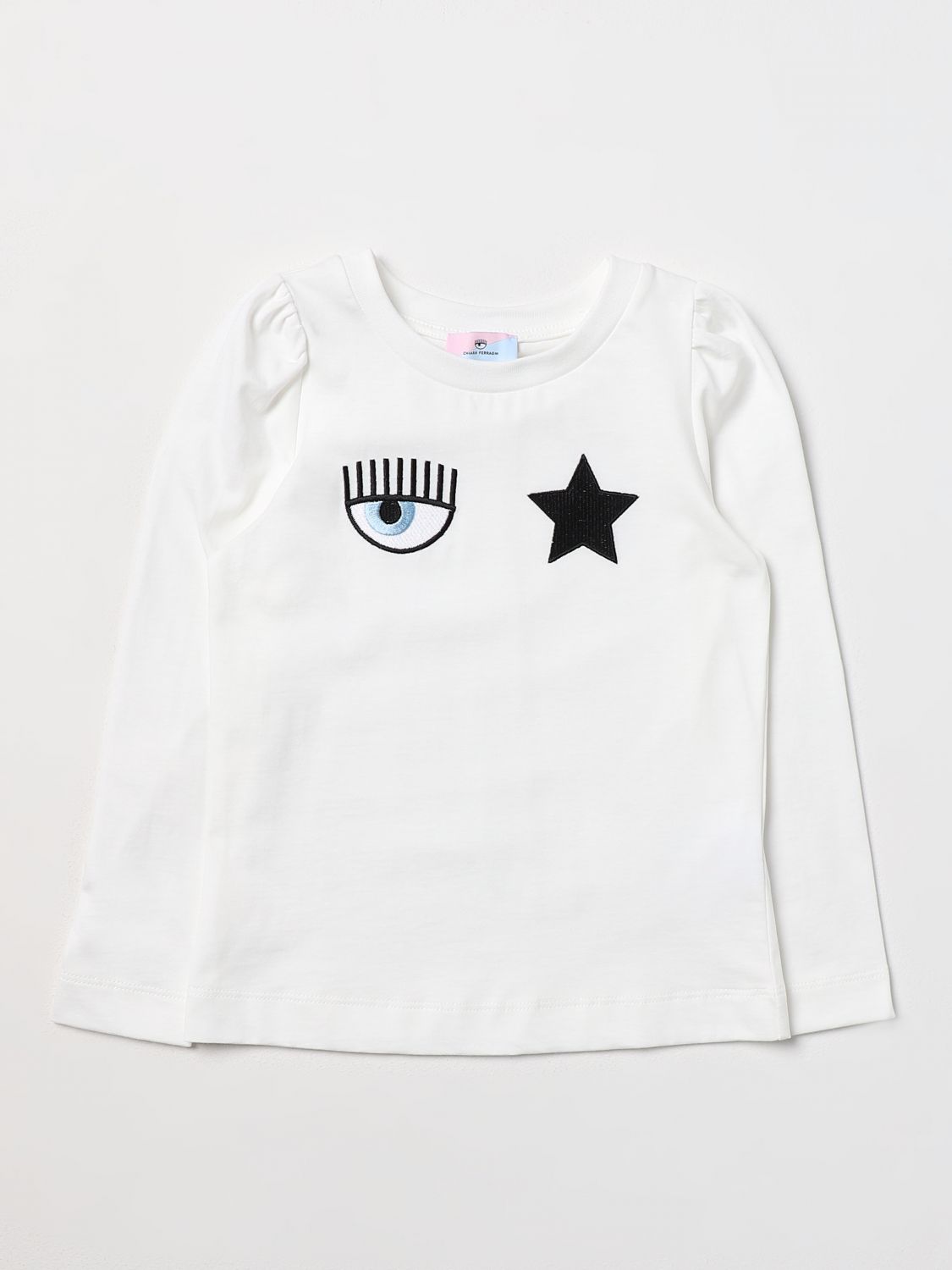 Chiara Ferragni Kids' Polo  Kinder Farbe Cream