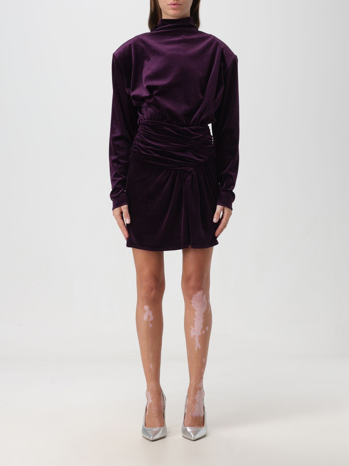 New Arrivals Dress  Woman In Violet