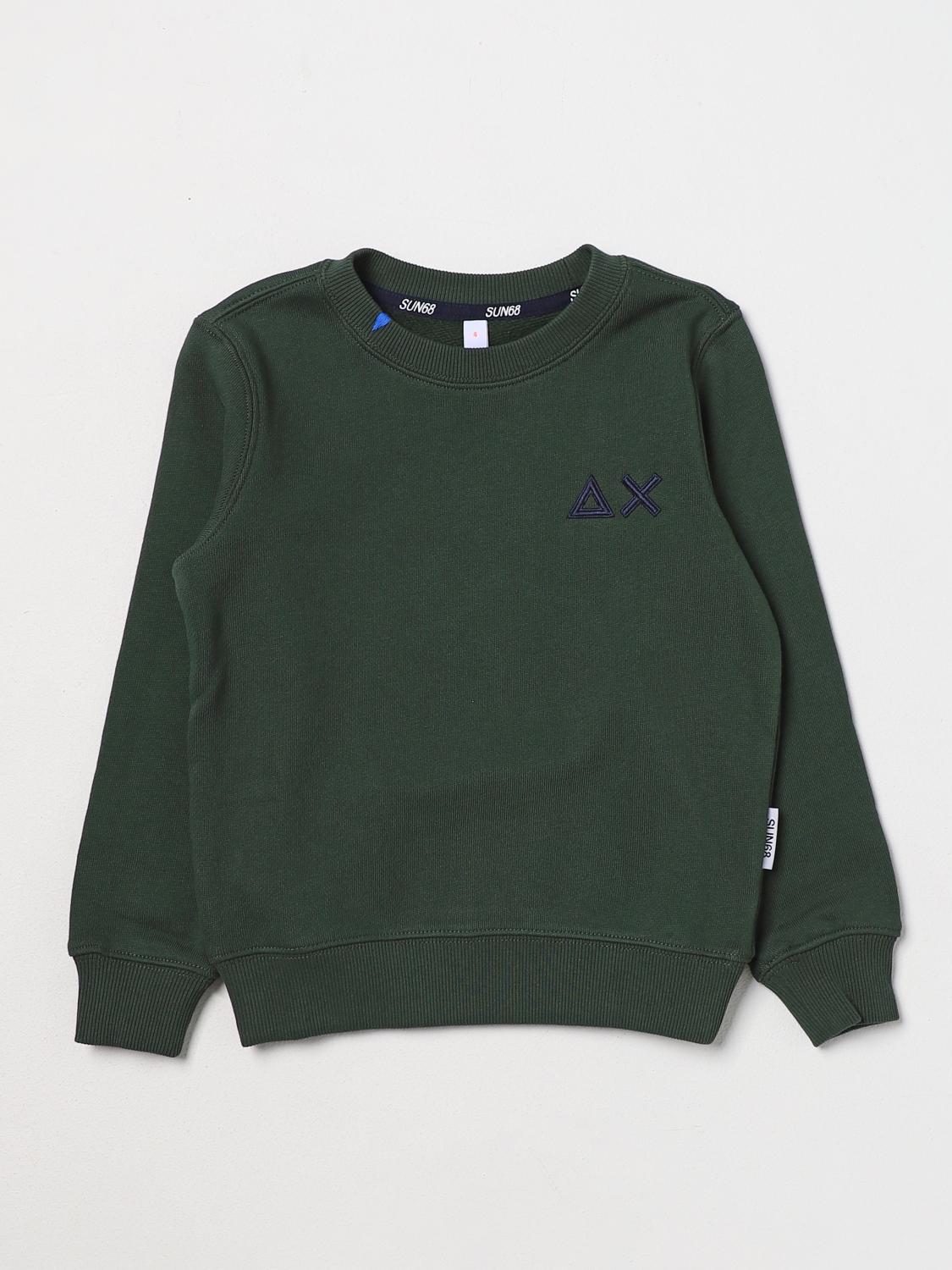 Sun 68 Sweater  Kids Color Green