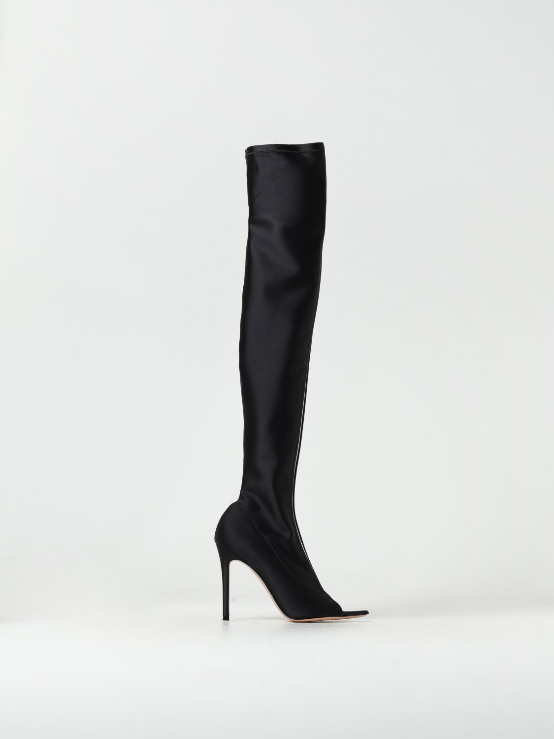 boots gianvito rossi woman colour black