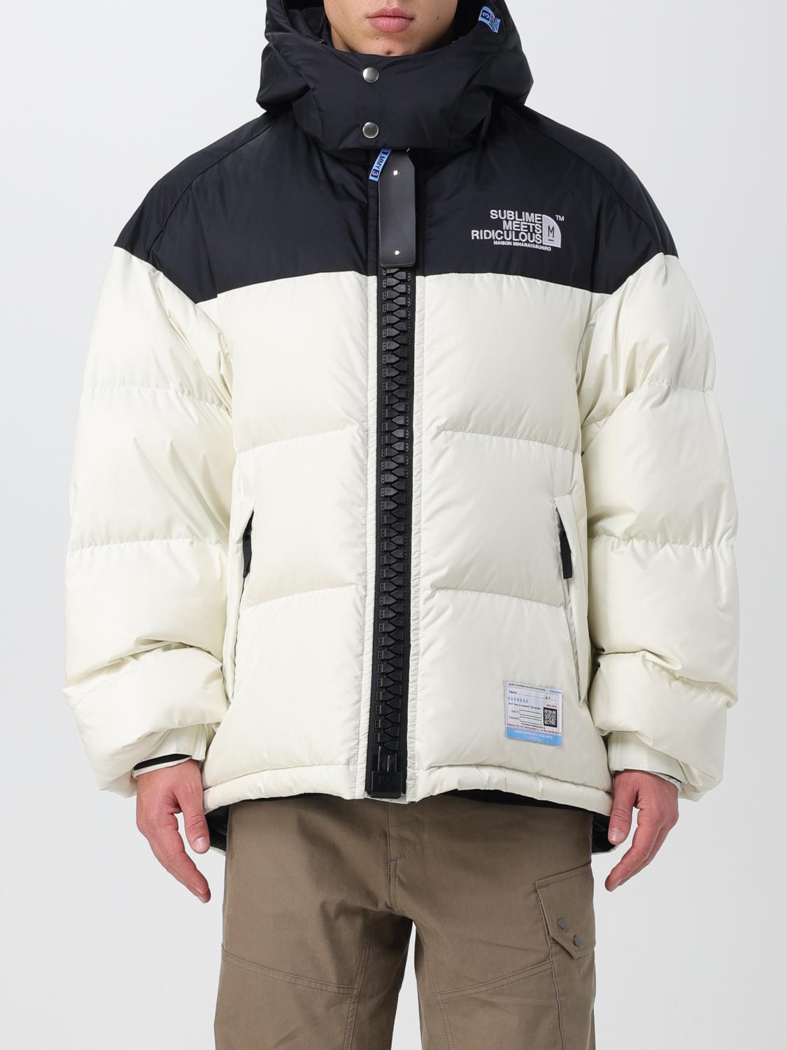 Miharayasuhiro Maison Mihara Yasuhiro Hooded Techno Fabric Down Jacket In White
