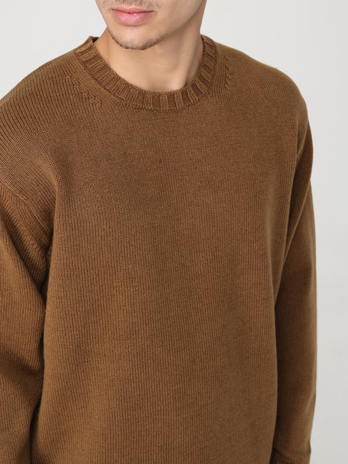 AURALEE: sweater for man - Brown | Auralee sweater A23AP01SW