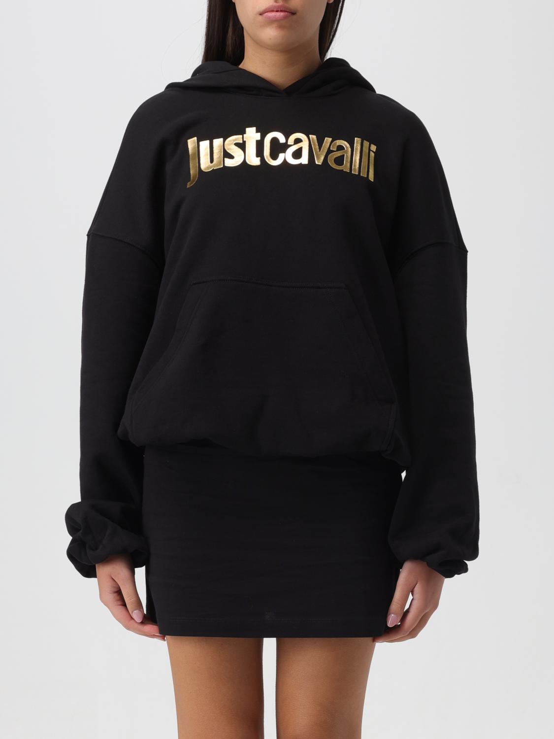 Just Cavalli Sweatshirt  Damen Farbe Schwarz In Black