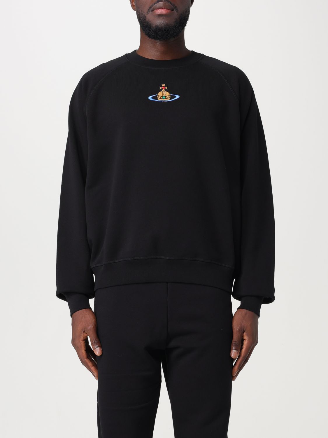 Shop Vivienne Westwood Sweatshirt  Men Color Black